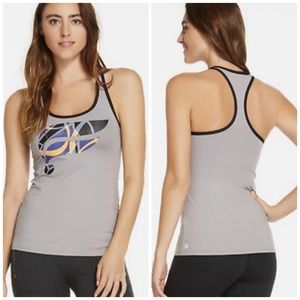 Fabletics 'Eiffel' Retro Logo Racerback Tank Top